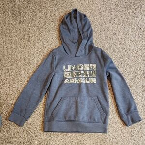 Under Armour Kids Dark Gray Hoodie
